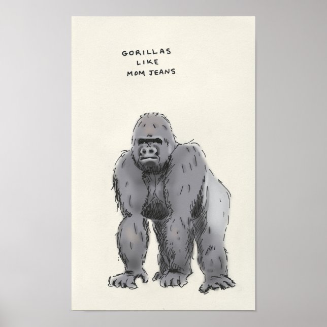 gorilla trivia poster (Front)