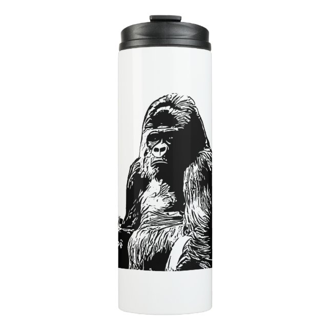 gorilla Vector Thermal Tumbler (Front)