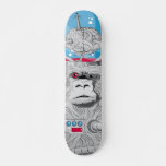 Gorilla Warfare Skateboard Deck at Zazzle