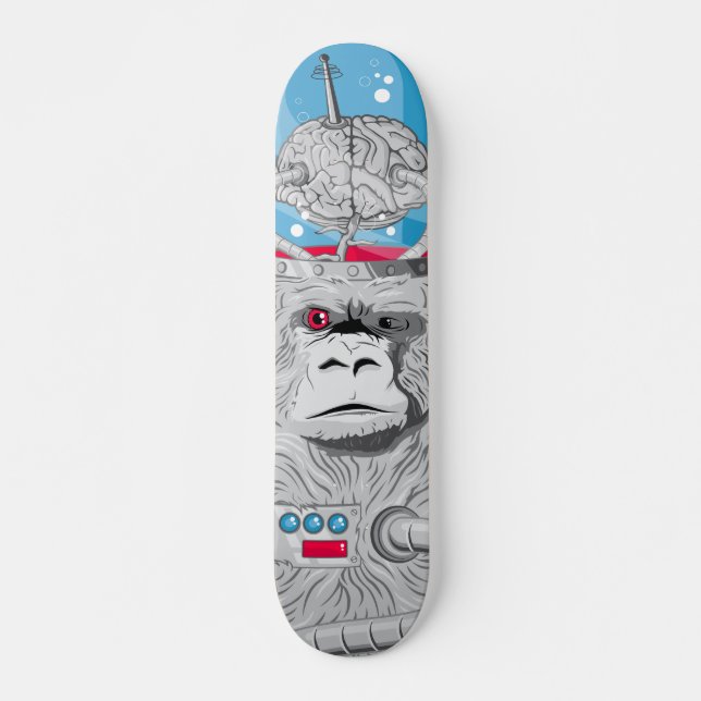 Gorilla Warfare Skateboard Deck (Front)