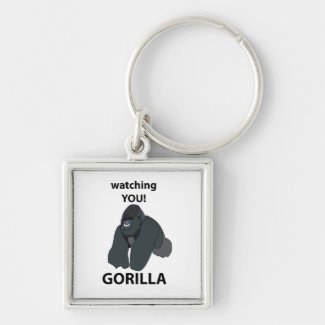 Gorilla Watching You Funny Gorilla