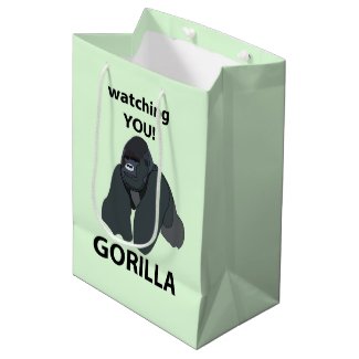 Gorilla Watching You Funny Gorilla