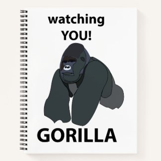 Gorilla Watching You Funny Gorilla