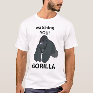 Gorilla Watching You Funny Gorilla