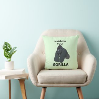 Gorilla Watching You Funny Gorilla
