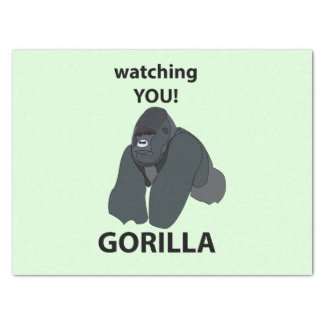 Gorilla Watching You Funny Gorilla