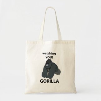 Gorilla Watching You Funny Gorilla