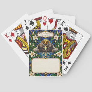Gorilla Wedding Guest Book Signing Deck Poker Cards