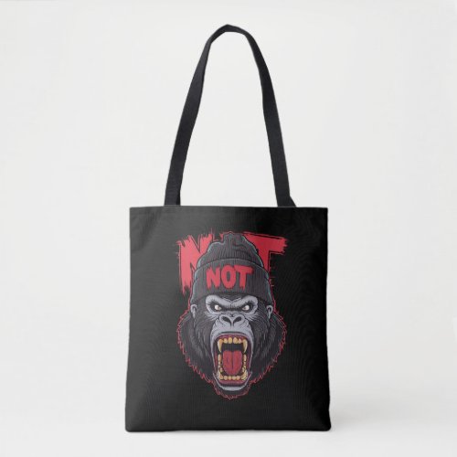 Gorilla Wild monkey Tote Bag