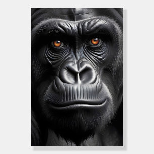Gorilla Wildlife Majestic Nature Life Poster