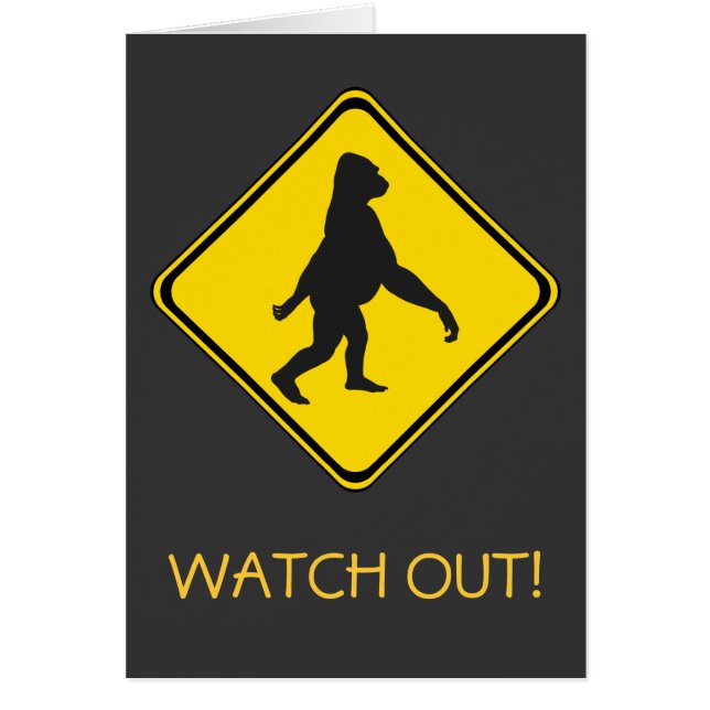 Gorilla Xing! Cards (Front)