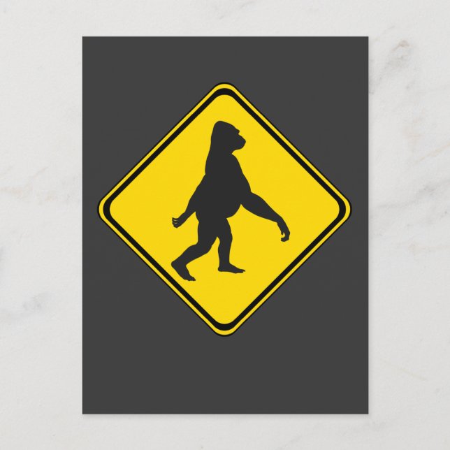 Gorilla Xing! Postcard (Front)