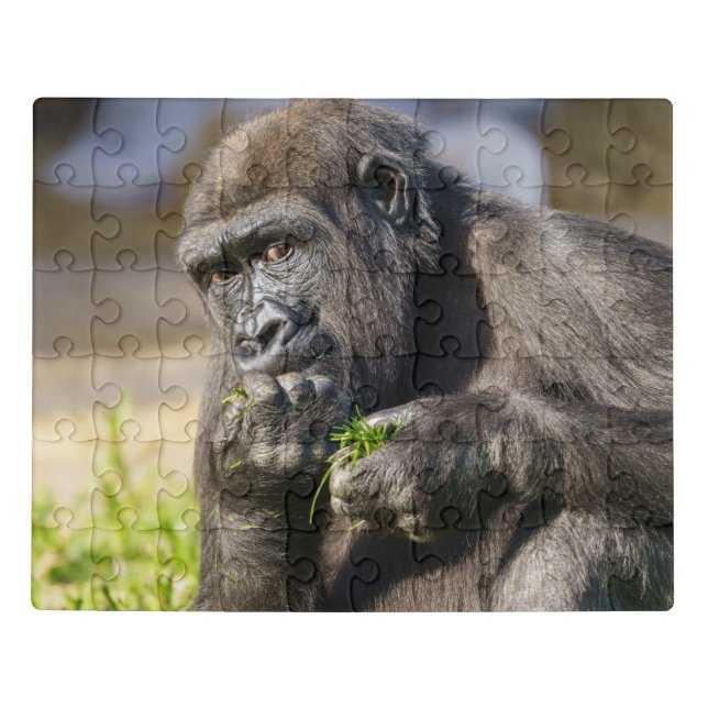 Gorilla Youngster  Jigsaw Puzzle (Puzzle Horizontal)