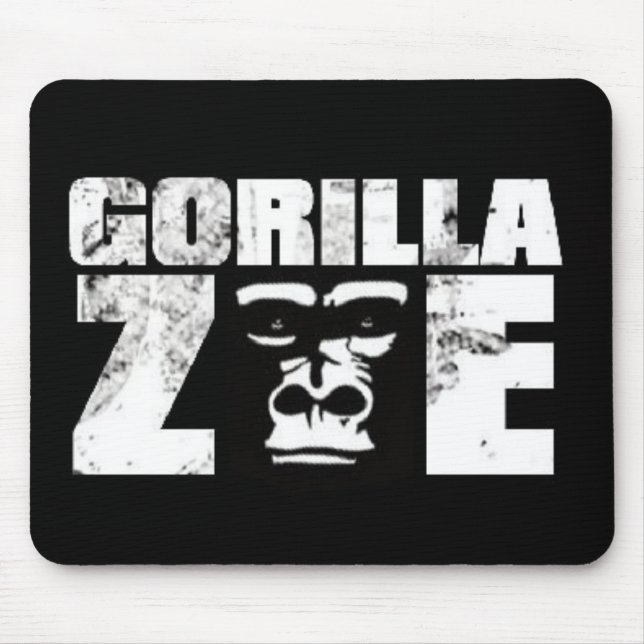 Gorilla Zoe Mousepad - Logo (Front)
