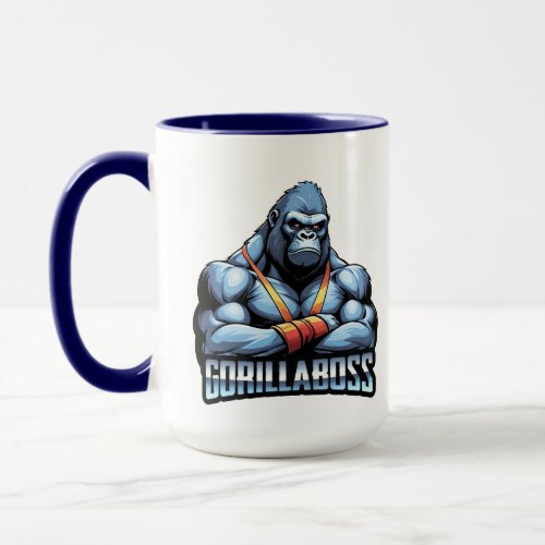 GorillaBoss _ Funny gorilla graphic  _ Gorilla  Mug