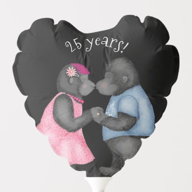 Gorillas balloon (Front)
