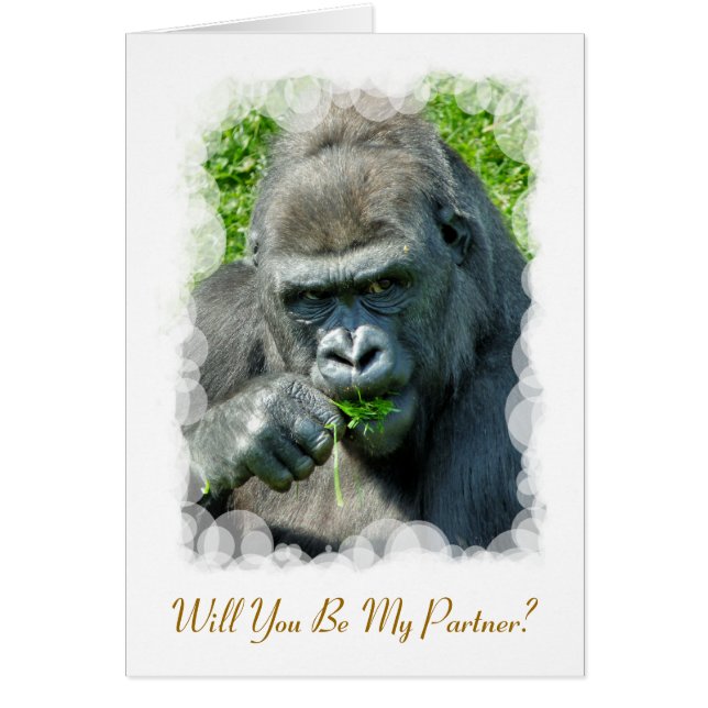 GORILLAS card (Front)