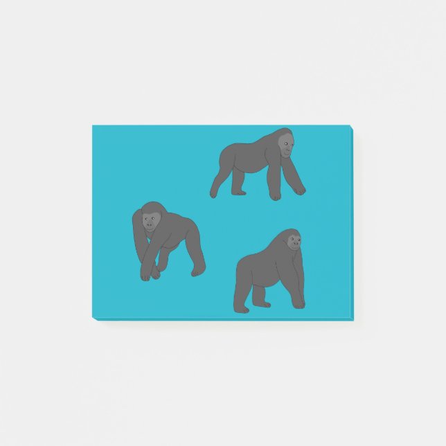 Gorillas Post-it Notes (Front)