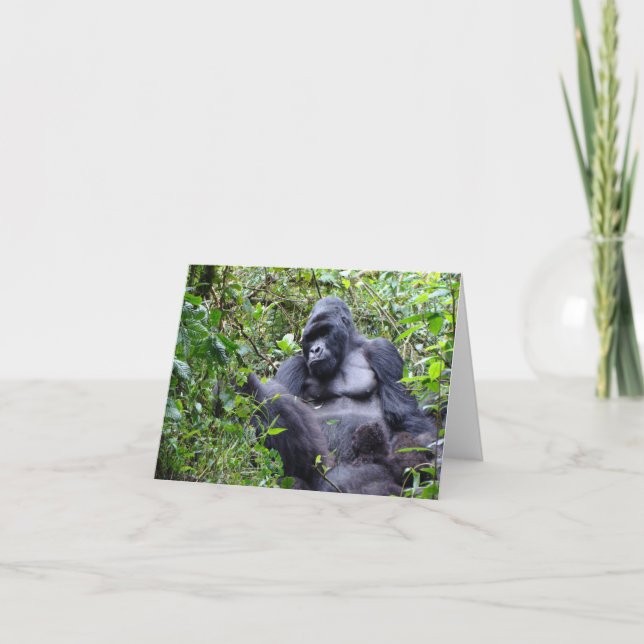 Gorillas- Rwanda Card (Front)