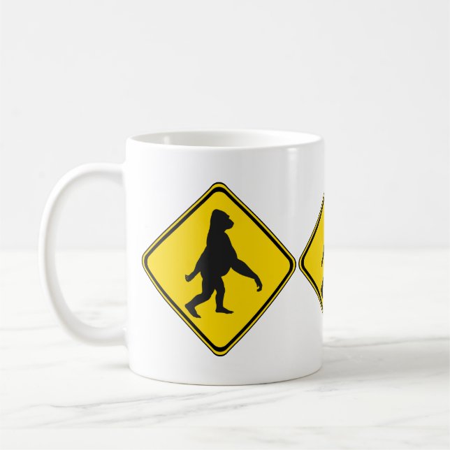 Gorillas Xing! Coffee Mug (Left)