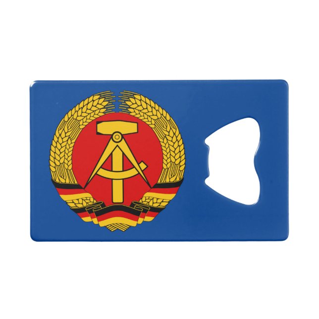 Gorlitz, Deutsche Demokratische Republik DDR Credit Card Bottle Opener (Front (Horizontal))