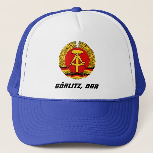Gorlitz Deutsche Demokratische Republik DDR Trucker Hat