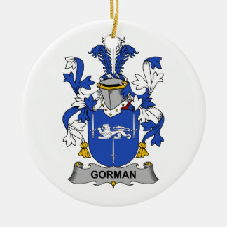 Gorman Family Crest Ceramic Ornament