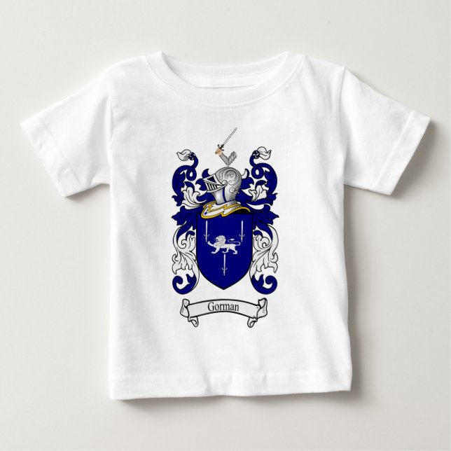 GORMAN FAMILY CREST -  GORMAN COAT OF ARMS BABY T-Shirt (Front)