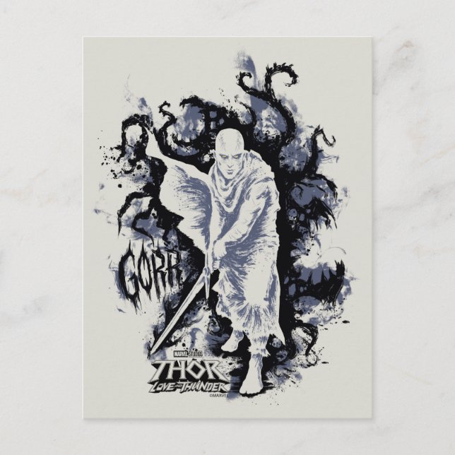 Gorr the God Butcher Shadow Graphic Postcard (Front)