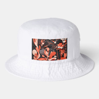 Gorra Arte Tropical Abstracto Biodiversidad Abunda Bucket Hat