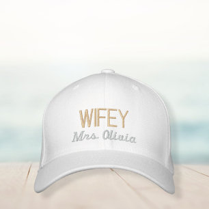 Gorra Bordada custom embroidered hat for wife/husb