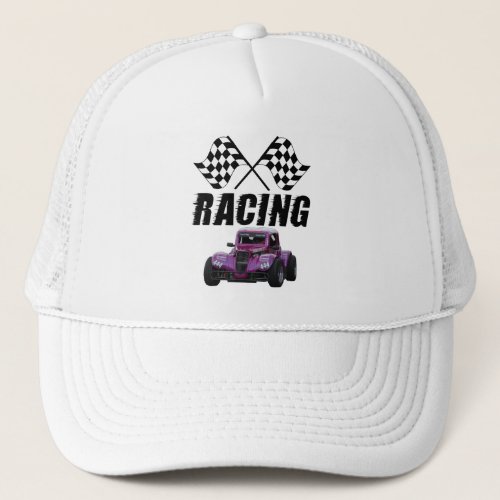 Gorra De Camionero Racing Trucker Hat