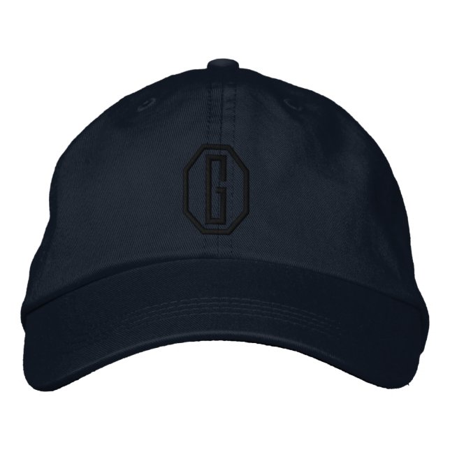 GORRA INICAL G  EMBROIDERED BASEBALL CAP (Front)