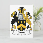 Gorrie Family Crest (Standing Front)