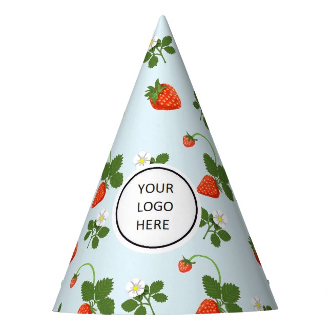 Gorro De Fiesta Strawberries Party Hat (Front)