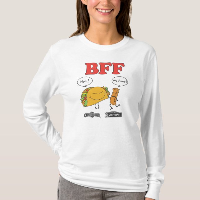 Gorton's & Ortega BFF T-Shirt (Front)