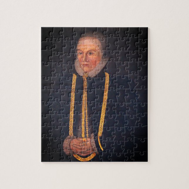 Gorvel Fadersdatter Sparre Giske Sudreim Heiress Jigsaw Puzzle (Vertical)