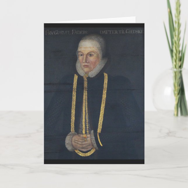 Gorvil Fadersdatter Sparre of Giske Card (Front)