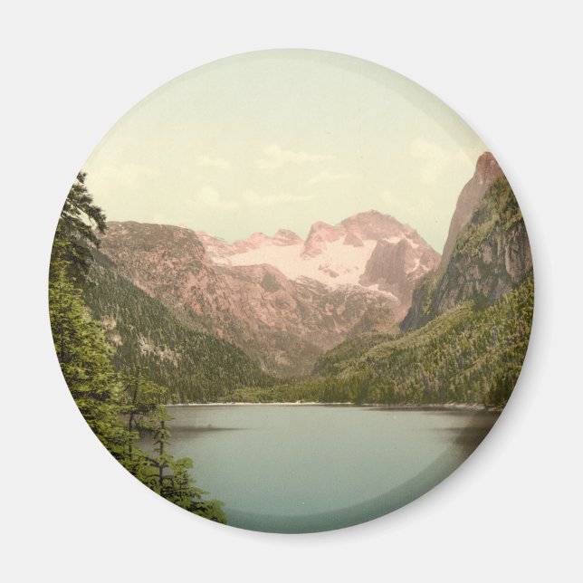 Gosausee and Dachstein, Austria Magnet (Front)