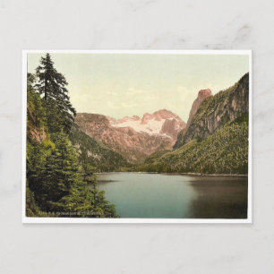 Gosausee and Dachstein, Upper Austria, Austro-Hung Postcard