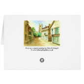 Gosditch  Street Cirencester Cards (Back Horizontal)