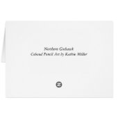 Goshawk Card (Back Horizontal)