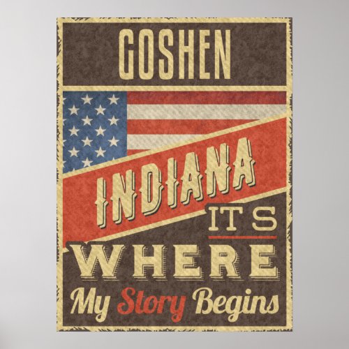 Goshen Indiana Poster