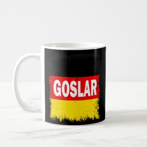 Goslar  Germany With German Flag  Coffee Mug