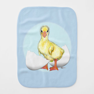 Gosling:  Just Hatched Baby Burp Cloth
