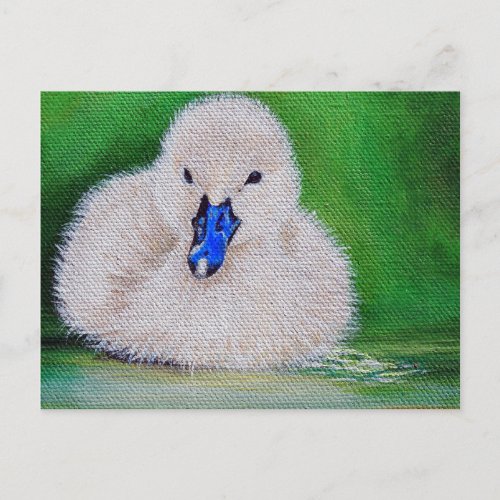 Gosling Painting Postcard