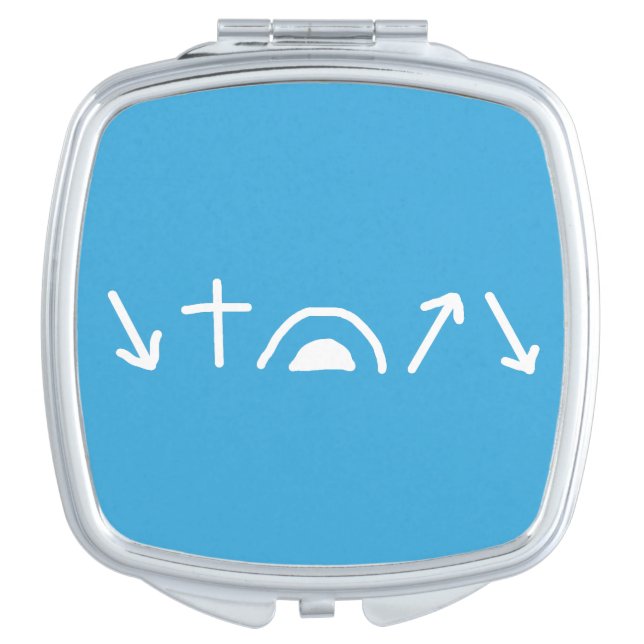 Gospel Arrows Compact Mirror (Front)