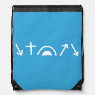 Gospel Arrows Drawstring Backpack