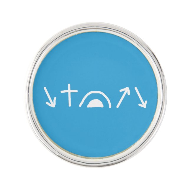Gospel Arrows Lapel Pin (Front)