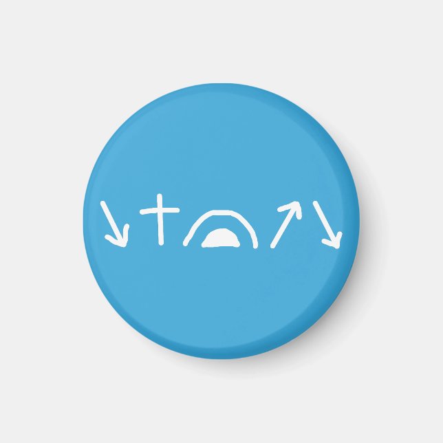 Gospel Arrows Magnet (Front)